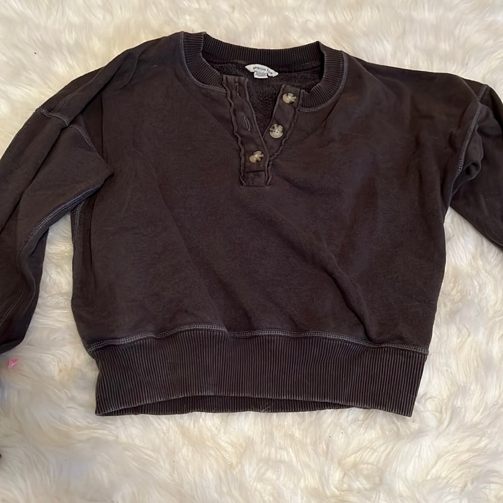 American Eagle Cropped Hoodie